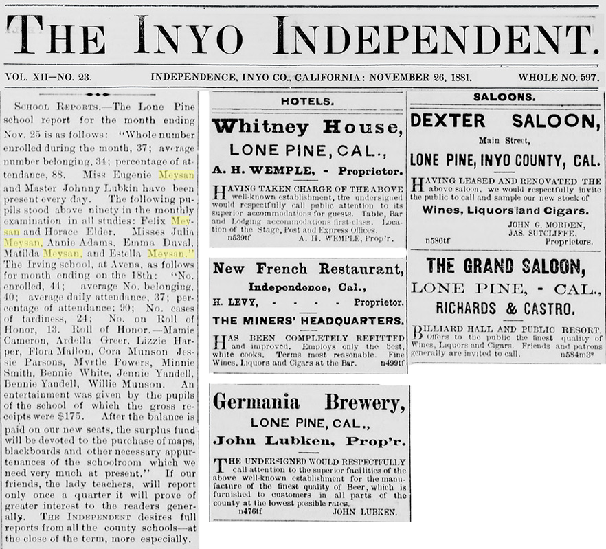 inyo independent